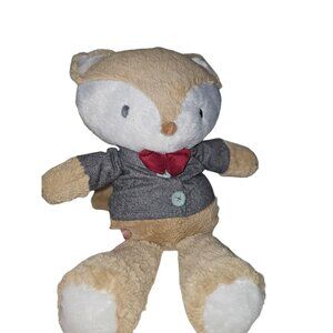 Levtex Baby Plush Fox 18" With Jacket Bowtie  2016 Super Soft
